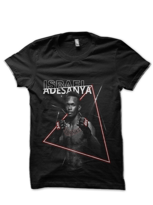 Israel Adesanya Black T-Shirt Hoodie, Sweatshirt | PureTeeCo.com