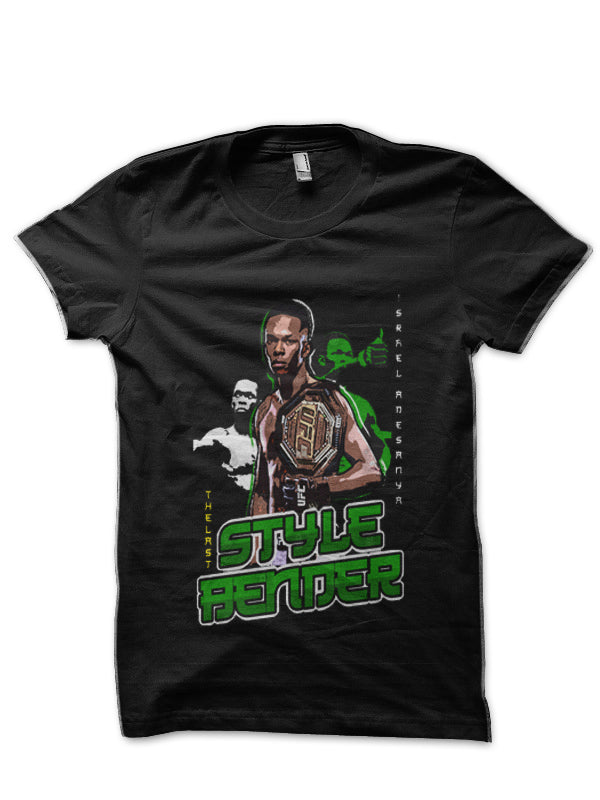 Israel Adesanya Black T-Shirt Style016 Hoodie, Sweatshirt | PureTeeCo.com