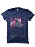 Israel Adesanya Navy Blue Half Sleeve T-Shirt Hoodie, Sweatshirt | PureTeeCo.com