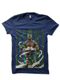 Israel Adesanya Navy Blue T-Shirt Hoodie, Sweatshirt | PureTeeCo.com