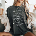 It Is Well With My Soul Christian T-Shirt - & Bella + Canvas - Inspirational Faith Tee Hoodie, Sweatshirt | PureTeeCo.com