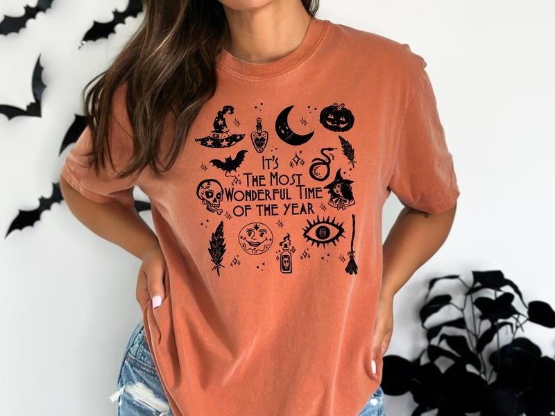 It Is the Most Wonderful Time of the Year Shirt in Yam Color Hoodie, Sweatshirt | PureTeeCo.com