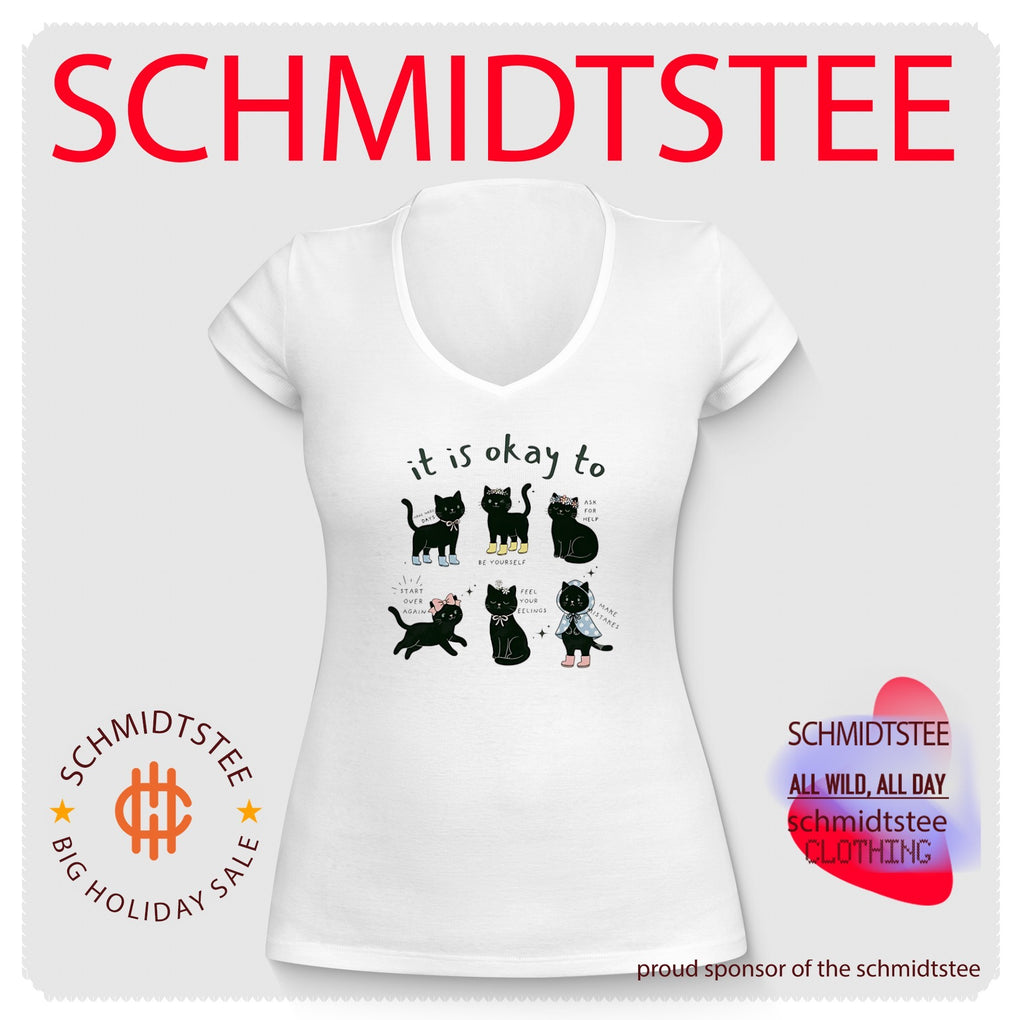 It is okay to black cat day cute 2026 shirt