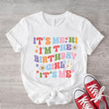 It's Me Hi, I'm The Birthday Girl Shirt, Trendy Birthday T-shirt, Retro Girl Birthday Tee, Song Shirt, Girl Birthday Gift...