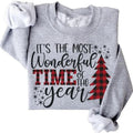 It's The Most Wonderful Time of The Year Sweatshirt Christmas Sweatshirt Classic Cotton T-Shirts, Hoodie | PureTeeCo.com