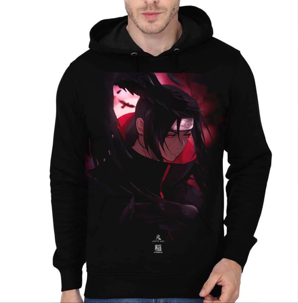 Itachi Uchiha Hoodie Style002 T-Shirts, Sweatshirt | PureTeeCo.com