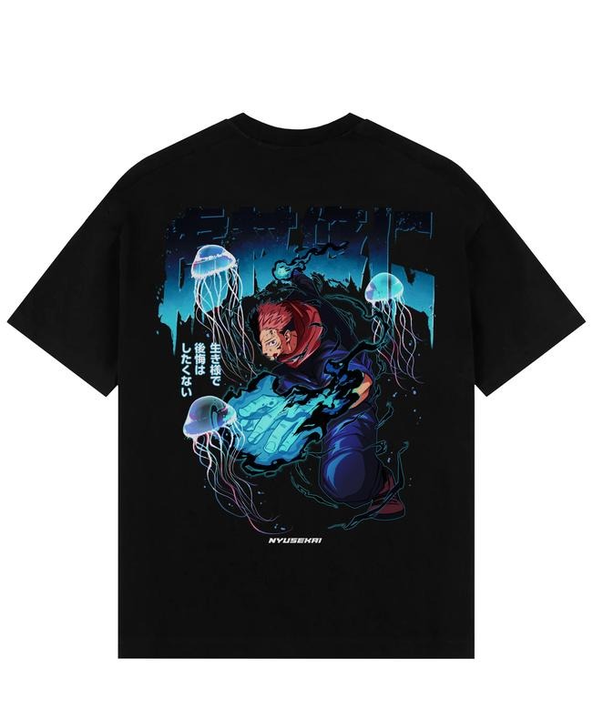 Itadori - Jujutsu Kaisen Oversize T-Shirt T-shirt Hoodies & Sweatshirts Sweatshirt, Hoodie, Comfort Colors | PureTeeCo.com