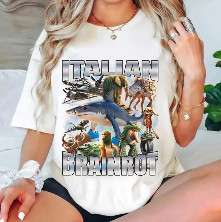 Italian Brainrot trendy T-Shirt, Dank Memes Tshirt, Brainrot Shirt Hoodie, Sweatshirt | PureTeeCo.com