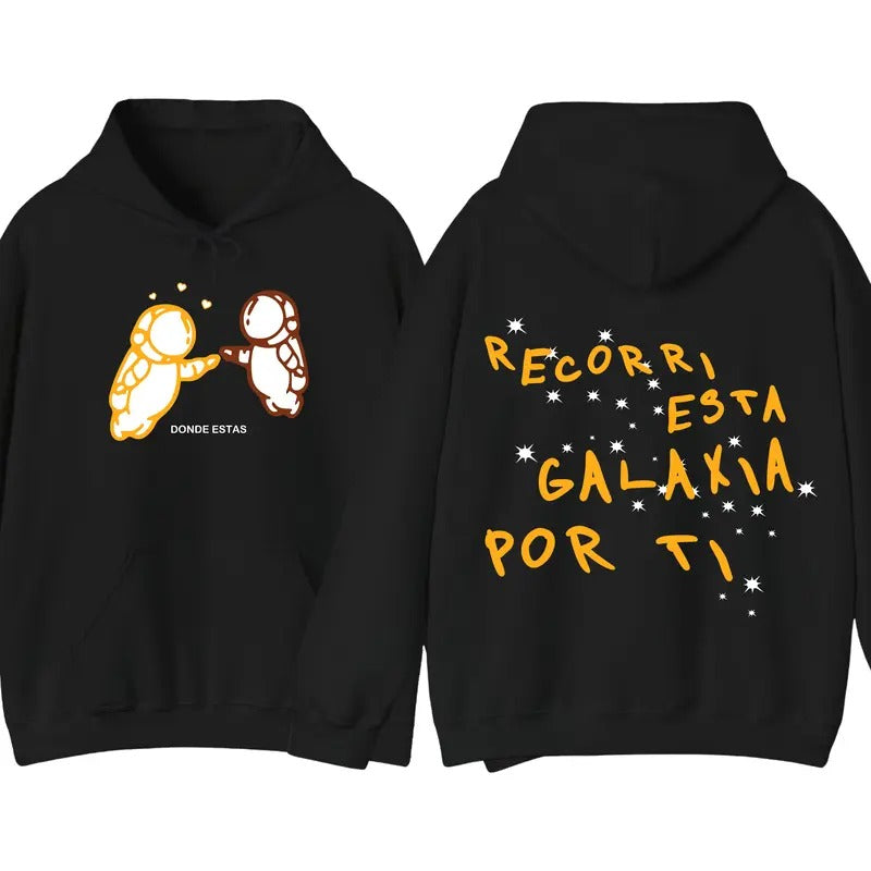Ivan Cornejo Donde Estás Hoodie, Mix Color Astronaut Design Graphic Hoodie, Ivan Cornejo Mirada Pullover Hoodie, Mirada...