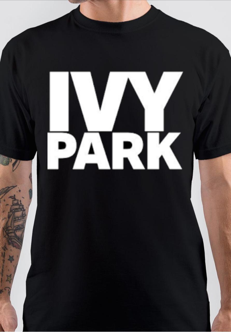 Ivy Park Black T-Shirt Hoodie, Sweatshirt | PureTeeCo.com