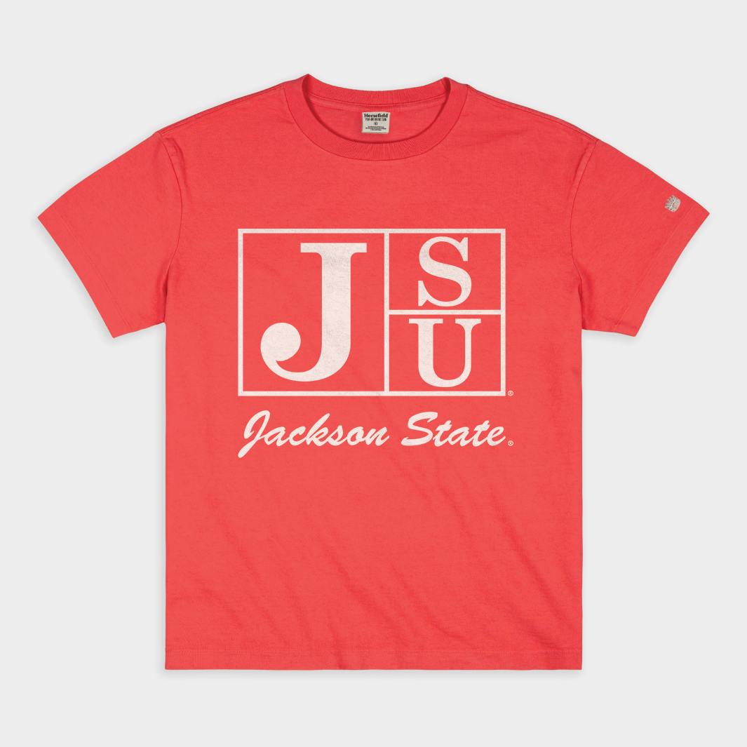 Jackson State JSU Vintage Heavyweight Tee Style001 Hoodie, Sweatshirt | PureTeeCo.com
