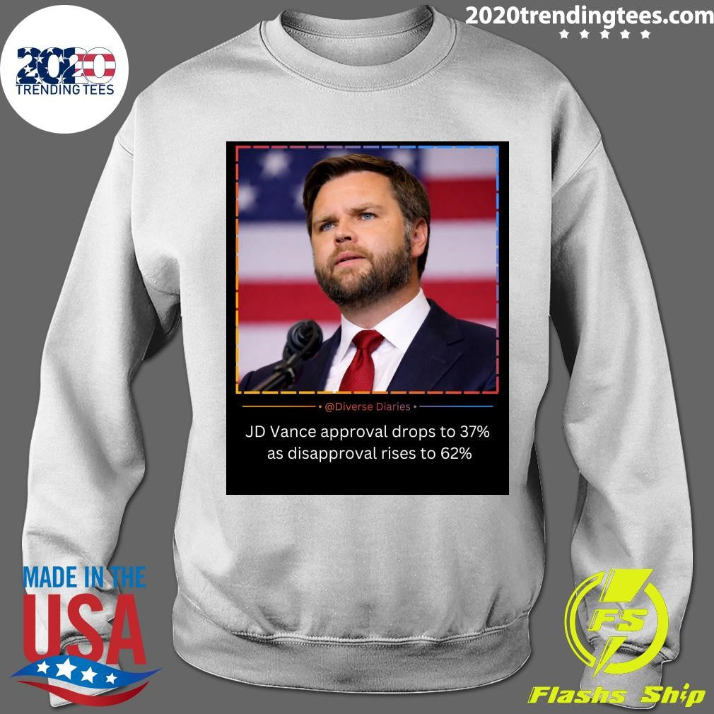 JD Vance Faces Shifting Public Opinion Amid Iran Conflict Discussions Shirt