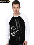 Jimi Page Raglan Tee Hoodie, Sweatshirt | PureTeeCo.com