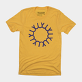JMU Circle Logo Yellow Tee Style001 Hoodie, Sweatshirt | PureTeeCo.com