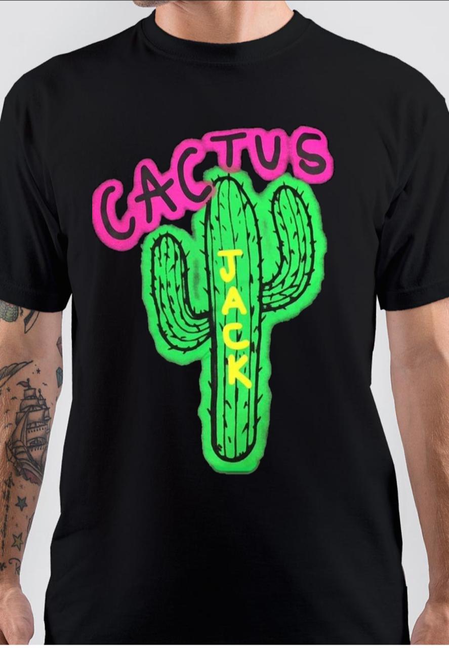 Jack Cactus Black T-Shirt Hoodie, Sweatshirt | PureTeeCo.com