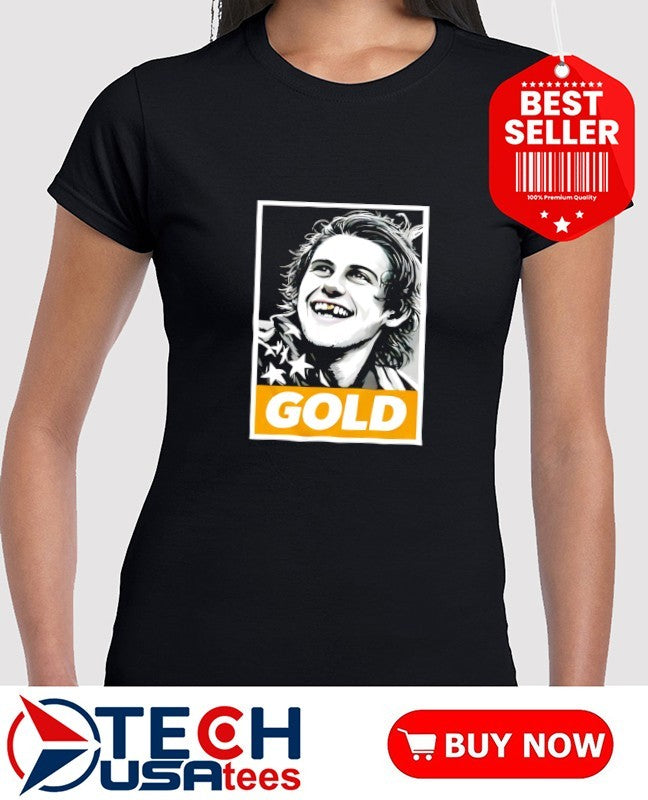 Jack Hughes Olympic Legend Golden Toothless shirt
