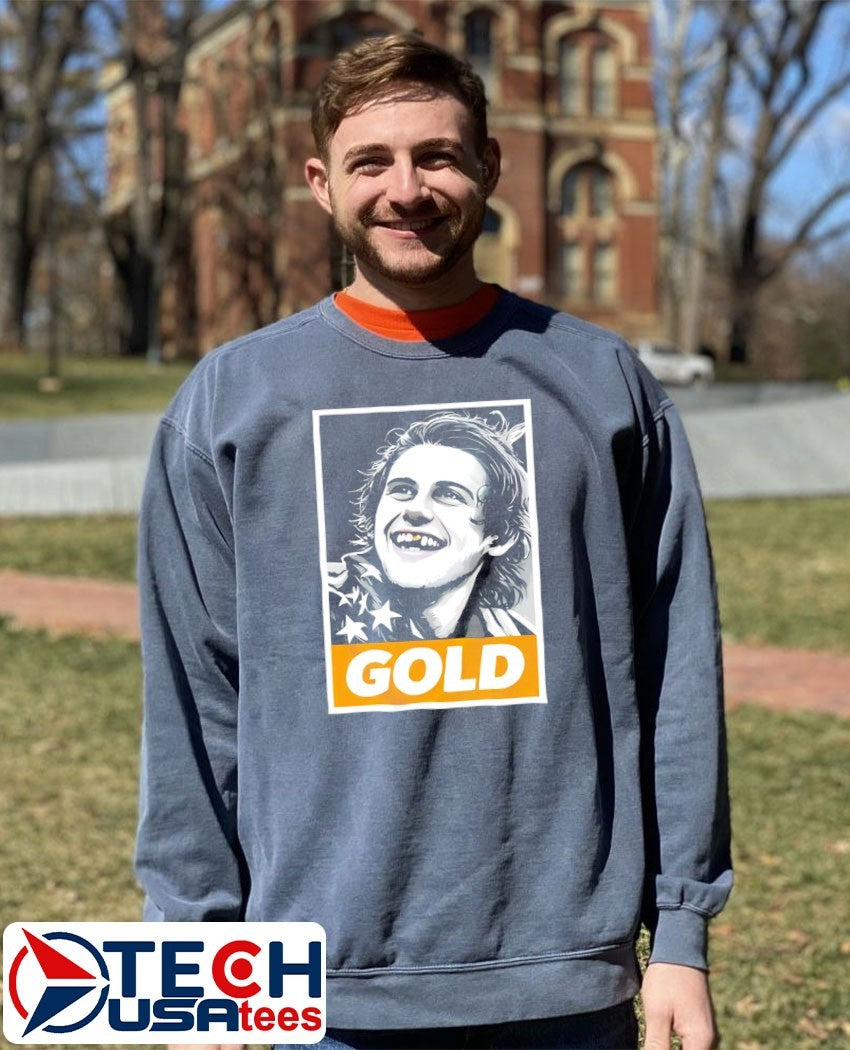 Jack Hughes Olympic Legend Golden Toothless shirt