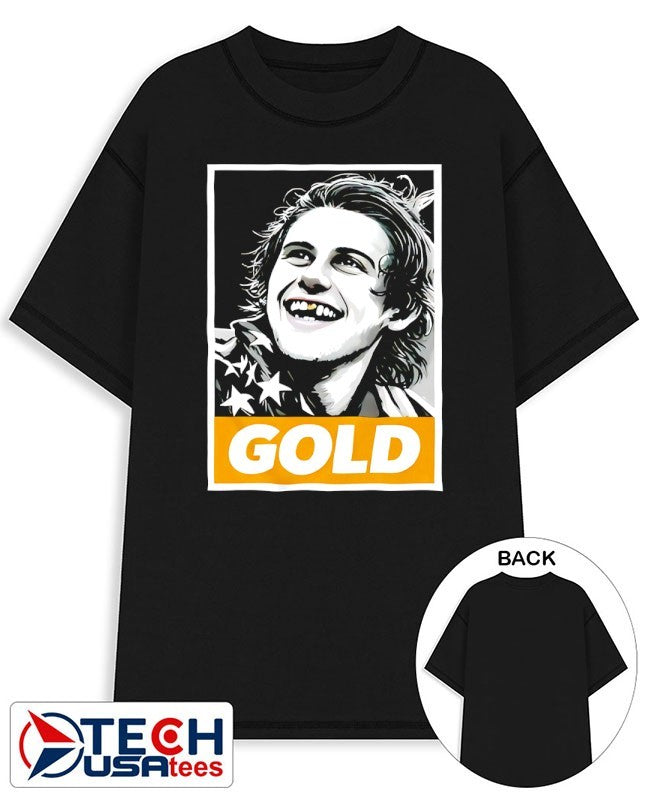 Jack Hughes Olympic Legend Golden Toothless shirt