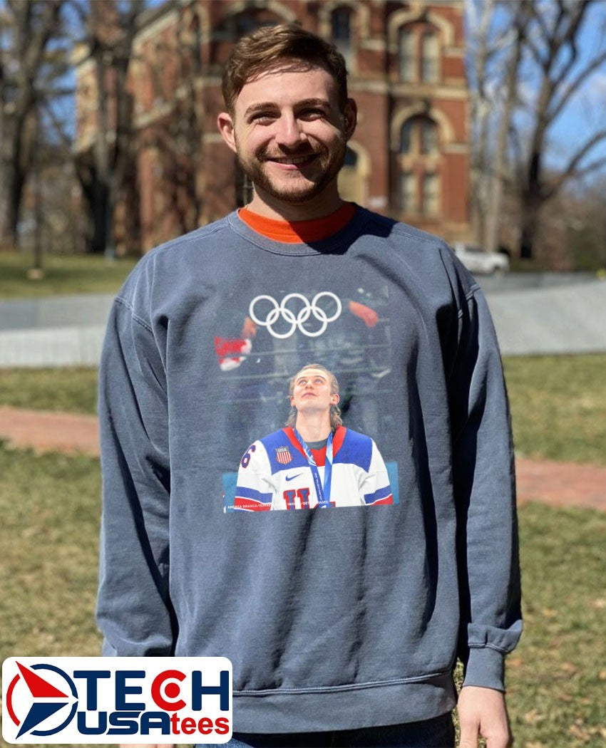 Jack Hughes USA Hockey 2026 World Champions shirt