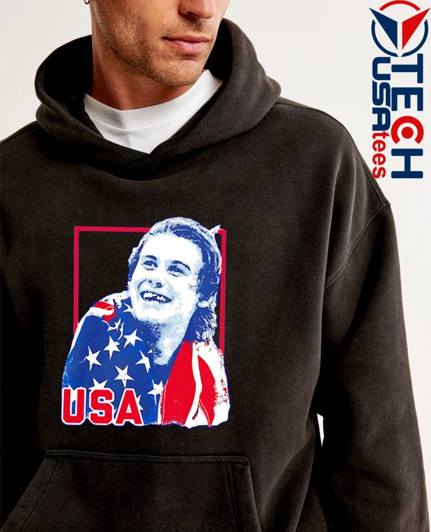 Jack Hughes USA Hockey 2026 lost teeth shirt