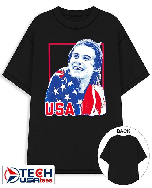 Jack Hughes USA Hockey 2026 lost teeth shirt