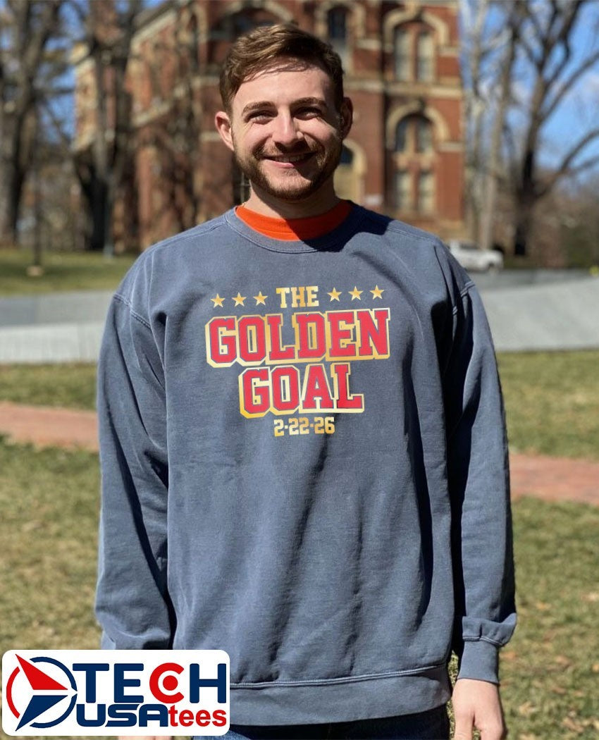 Jack Hughes USA Hockey The Golden Goal 2-22-26 shirt