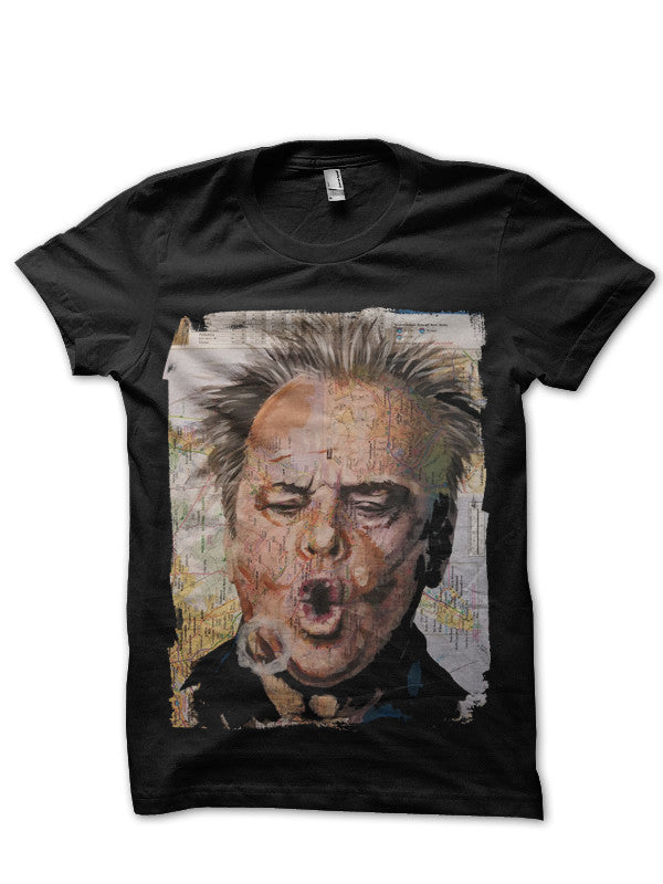 Jack Nicholson The Shining Black T-Shirt Hoodie, Sweatshirt | PureTeeCo.com