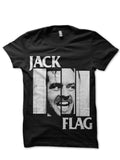 Jack Flag Nicholson The Shining Black T-Shirt Hoodie, Sweatshirt | PureTeeCo.com