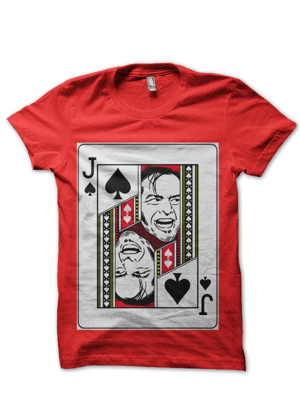 Jack Nicholson The Shining Red T-Shirt Hoodie, Sweatshirt | PureTeeCo.com