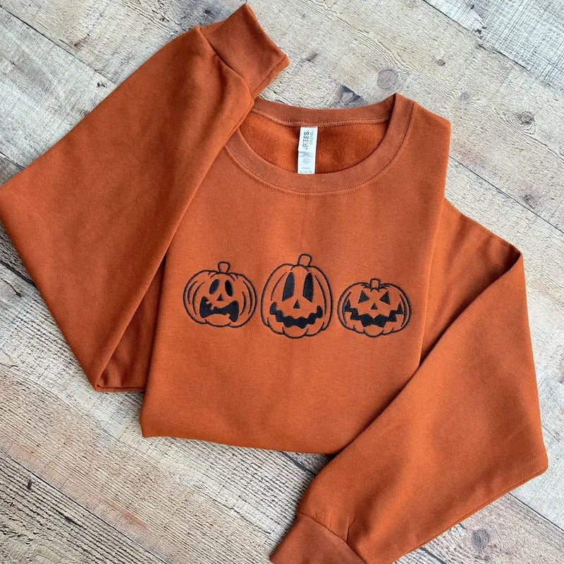 Jack O Lantern Crewneck T-Shirts, Hoodie, Sweatshirt | PureTeeCo.com