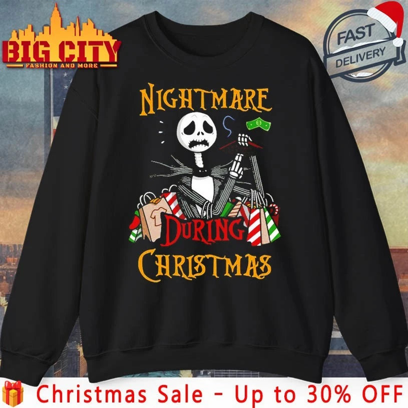 Jack Skellington Nightmare During Christmas shirt