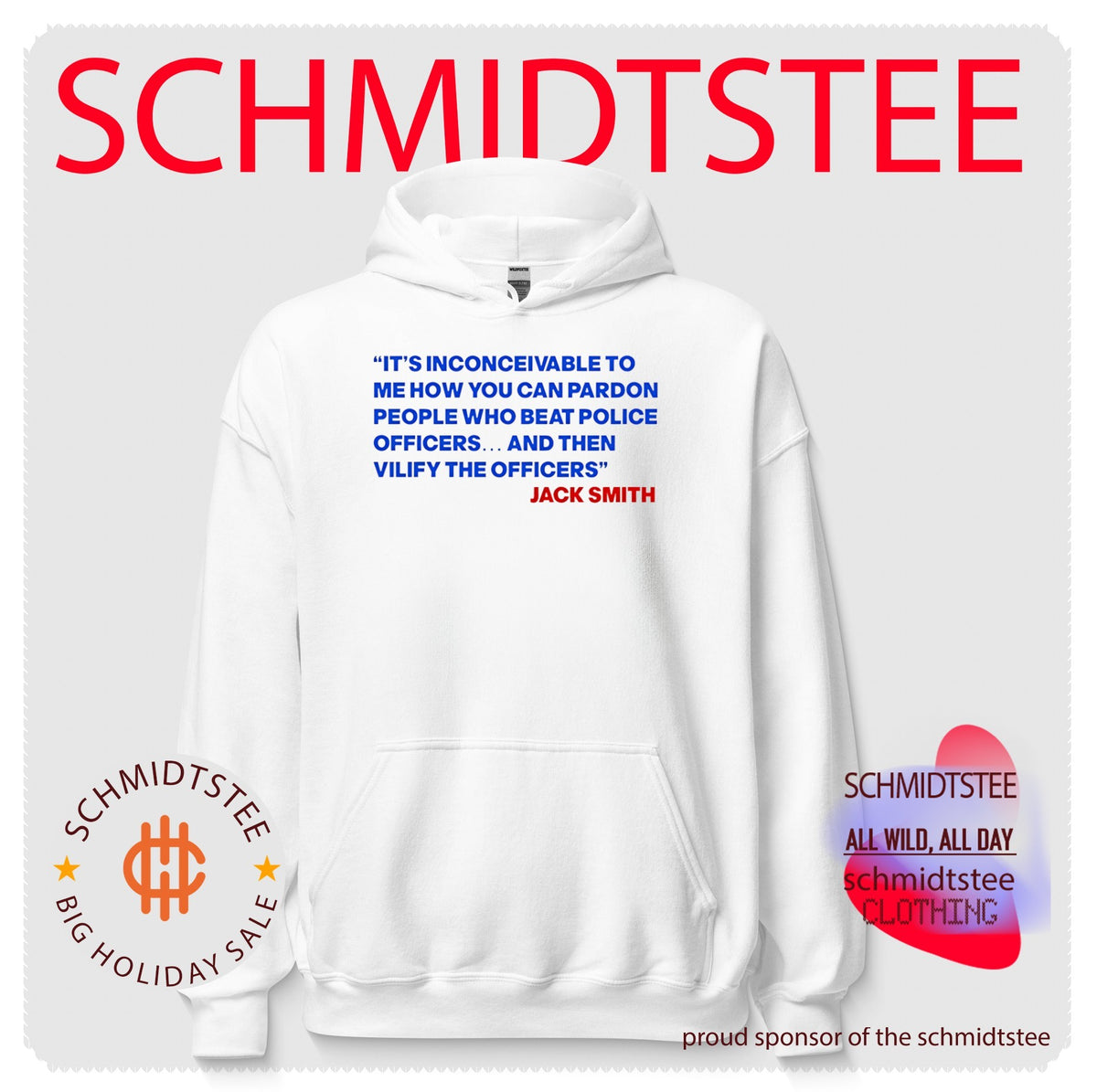 Jack Smith It’s Inconceivable To Me How You Can Pardon People Shirt