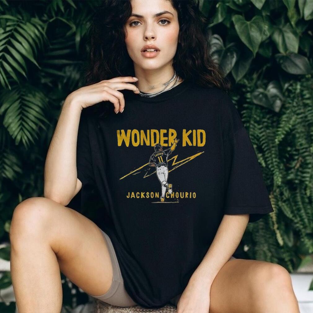 Jackson Chourio The Wonder Kid Milwaukee baseball shirt