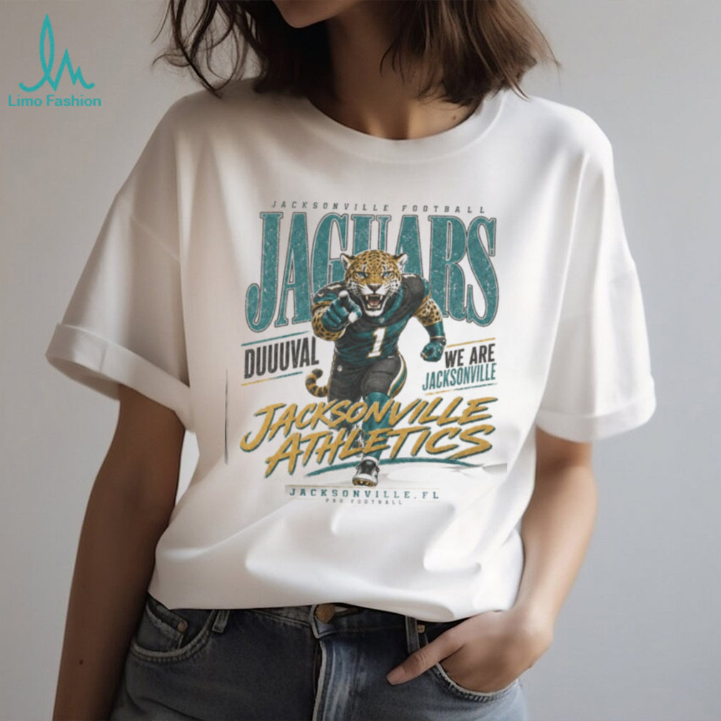 Jacksonville Football Duuuval Mascot Athletic Vintage Shirt