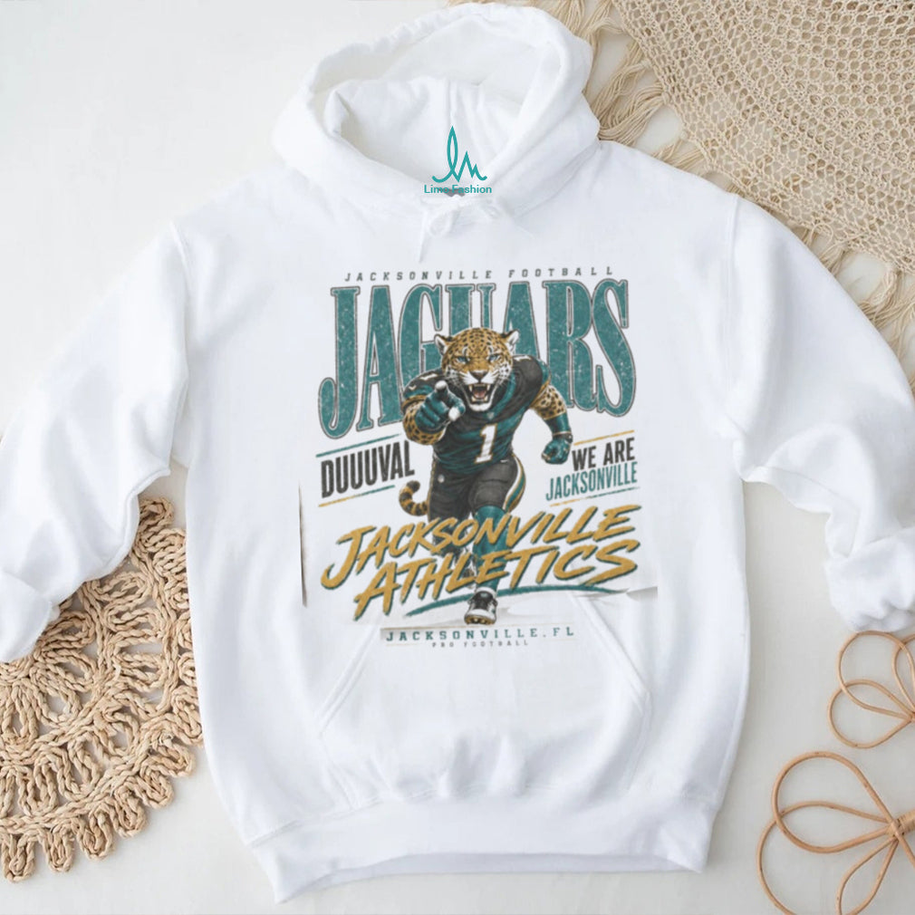 Jacksonville Football Duuuval Mascot Athletic Vintage Shirt