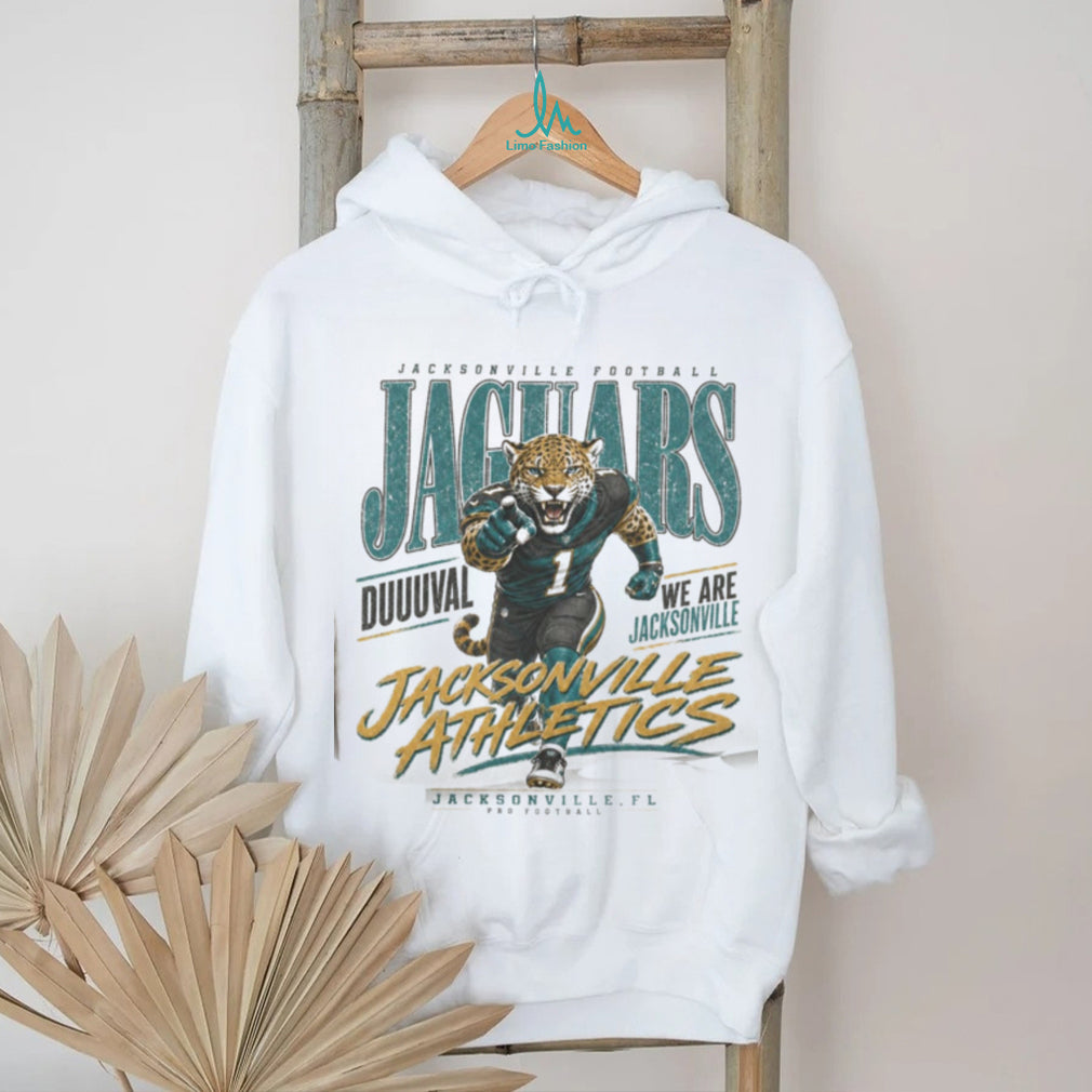 Jacksonville Football Duuuval Mascot Athletic Vintage Shirt