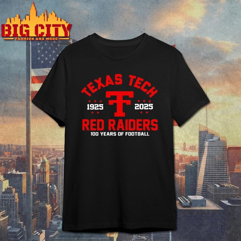 Jacob Rodriguez Texas Tech 100 Years Of Football 1925 2025 Hoodie