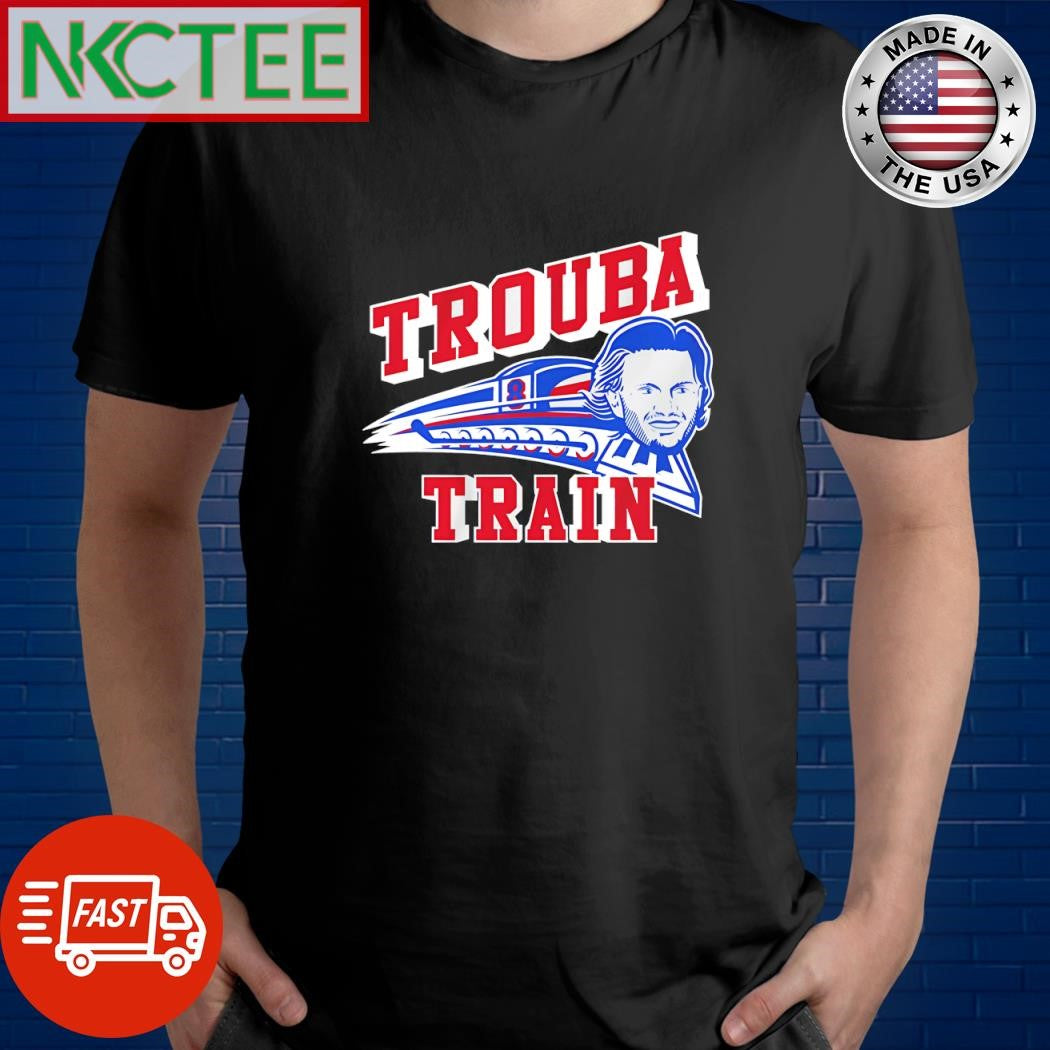 Jacob Trouba head 8 train shirt