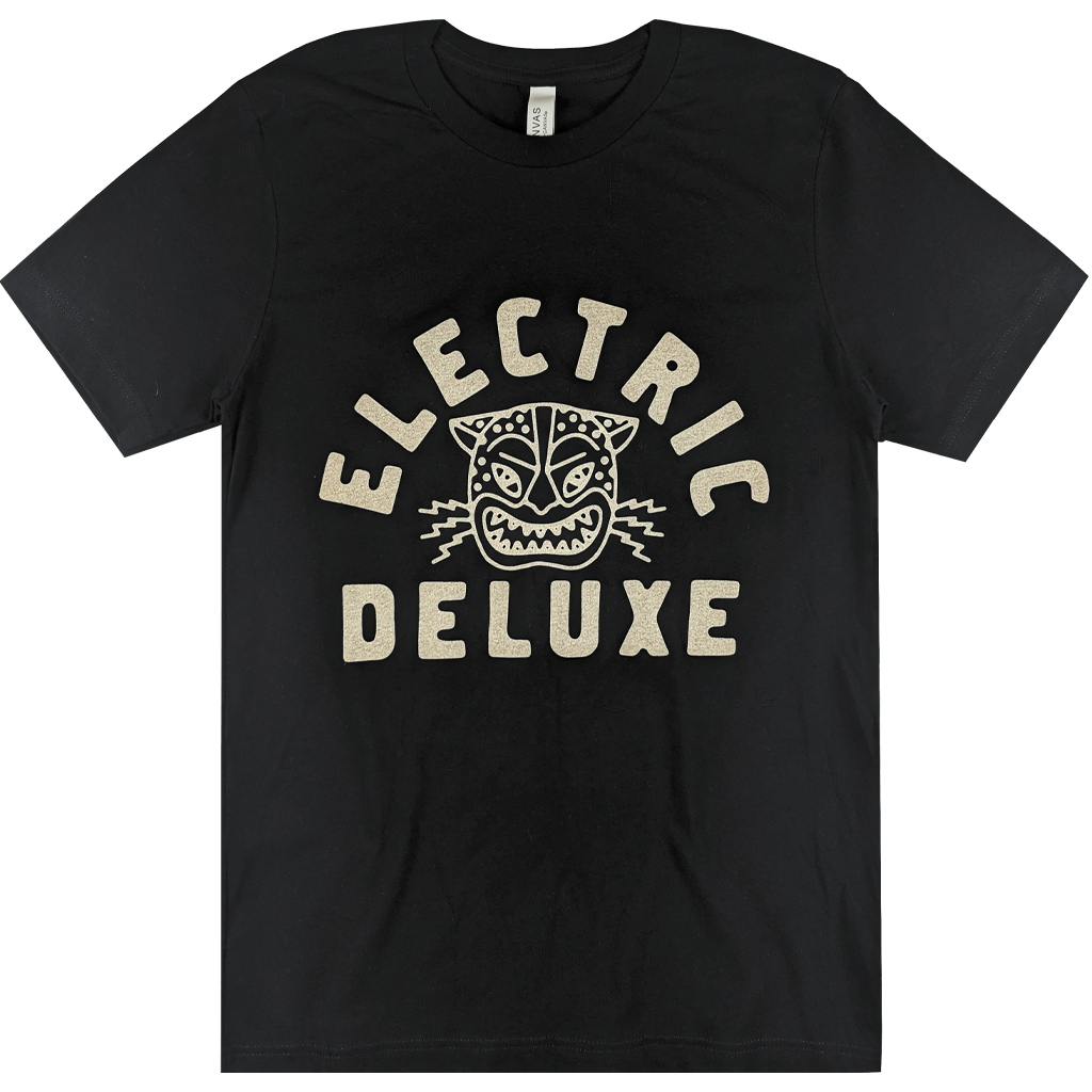 Electric Deluxe Jaguar Face T-Shirt Hoodie, Sweatshirt | PureTeeCo.com (Image 1)