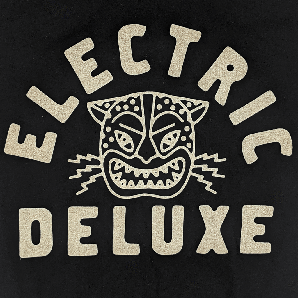 Electric Deluxe Jaguar Face T-Shirt Hoodie, Sweatshirt | PureTeeCo.com (Image 2)