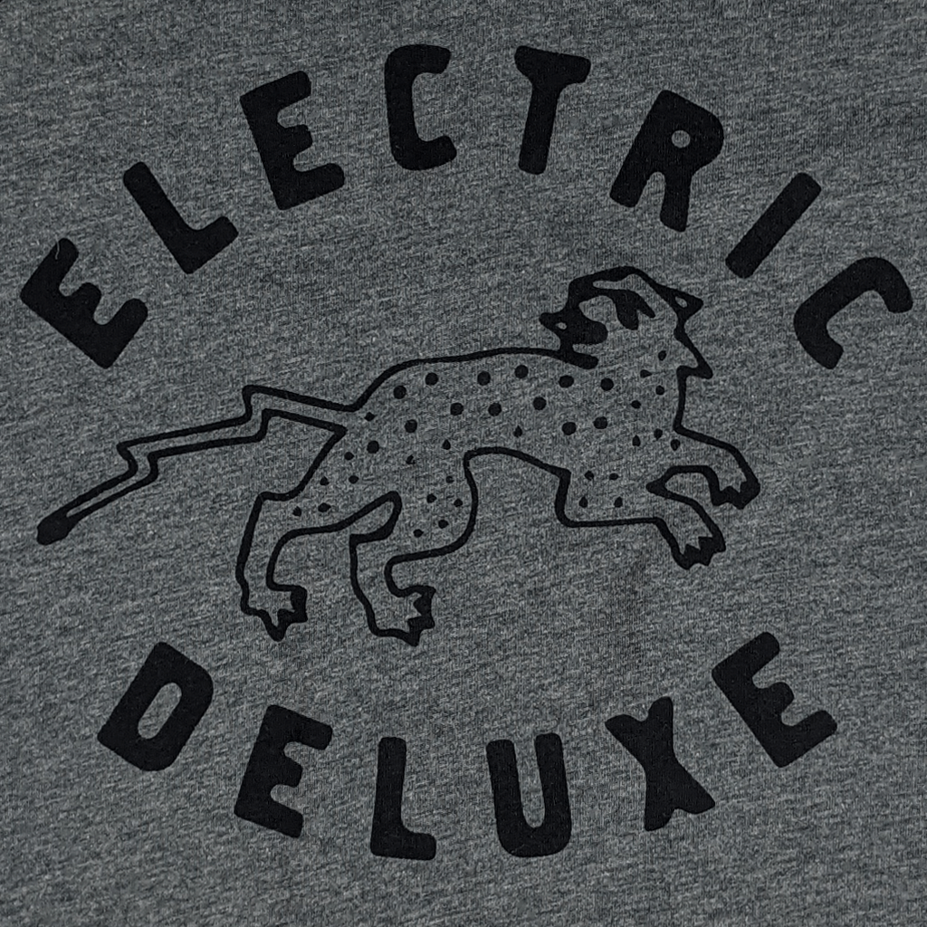 Electric Deluxe Jaguar Grey Baseball T-Shirt Hoodie, Sweatshirt | PureTeeCo.com (Image 2)