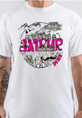 Jaipur White T-Shirt Hoodie, Sweatshirt | PureTeeCo.com
