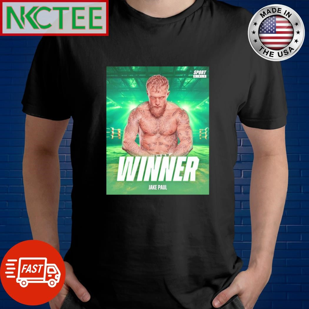 Jake Paul winner Mike Tyson shirt