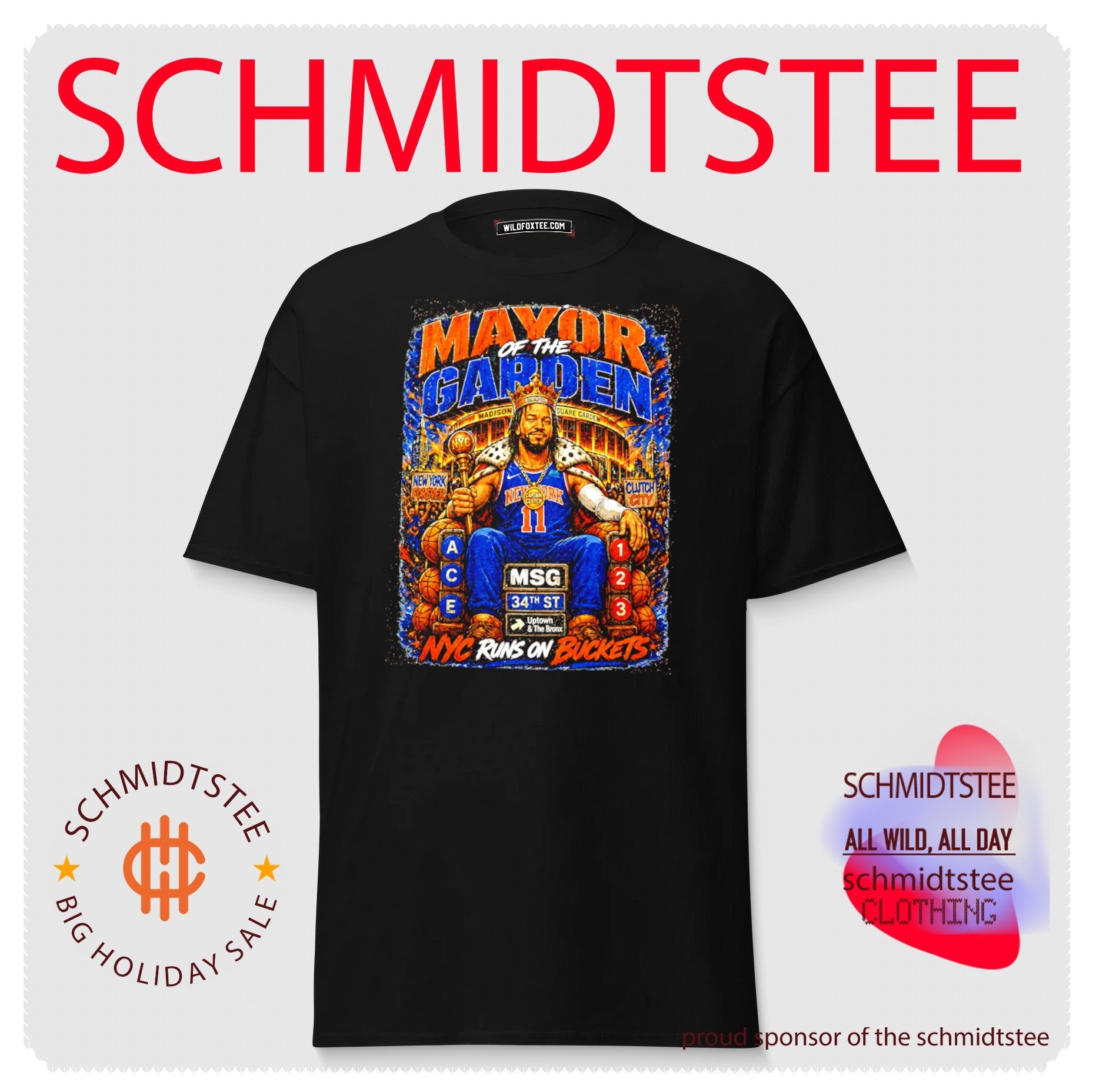 Jalen Brunson Mayor of the Garden NYC Run On Buckets New York Knicks 2026 Nba Champions shirt