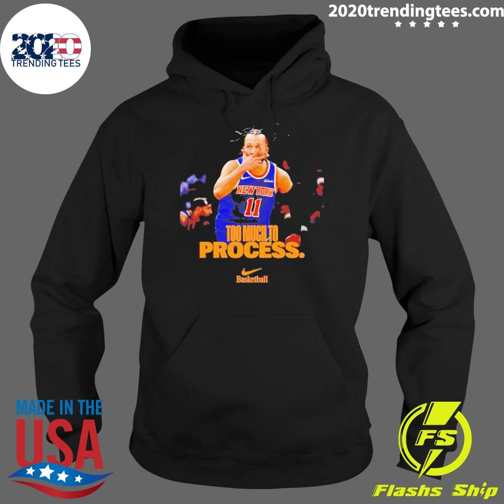 Jalen Brunson To Much To Process Knicks Nba Playoffs Shirt