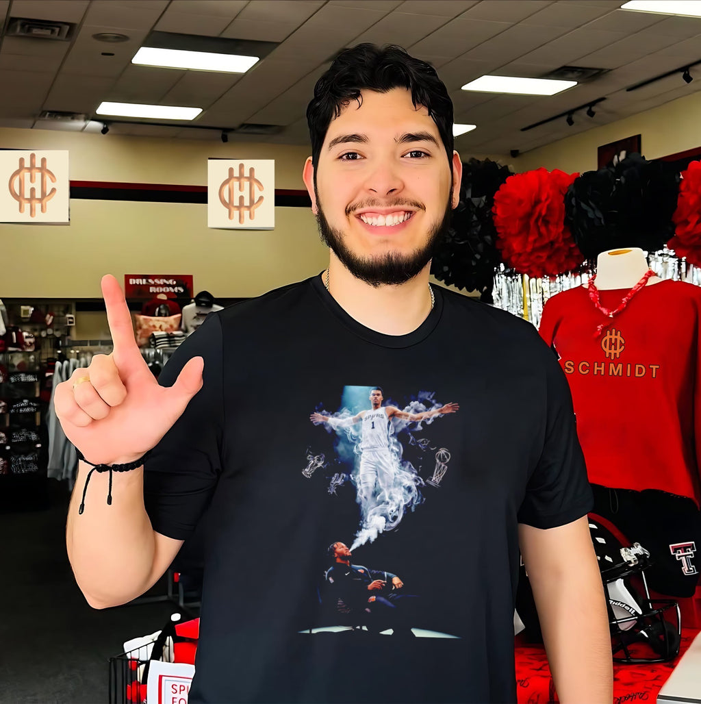 Jalen Brunson We smoking on that Wemby PACK shirt
