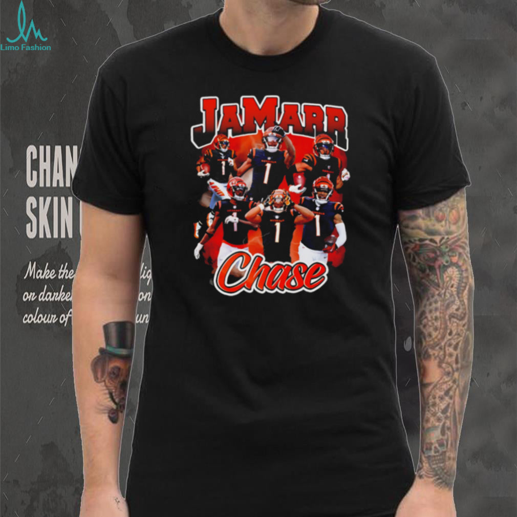 Ja’marr Chase Cincinnati Bengals player collage ’26 shirt