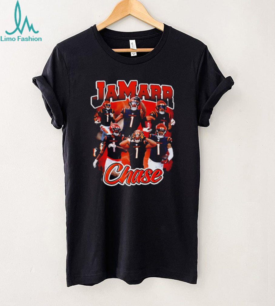 Ja’marr Chase Cincinnati Bengals player collage ’26 shirt