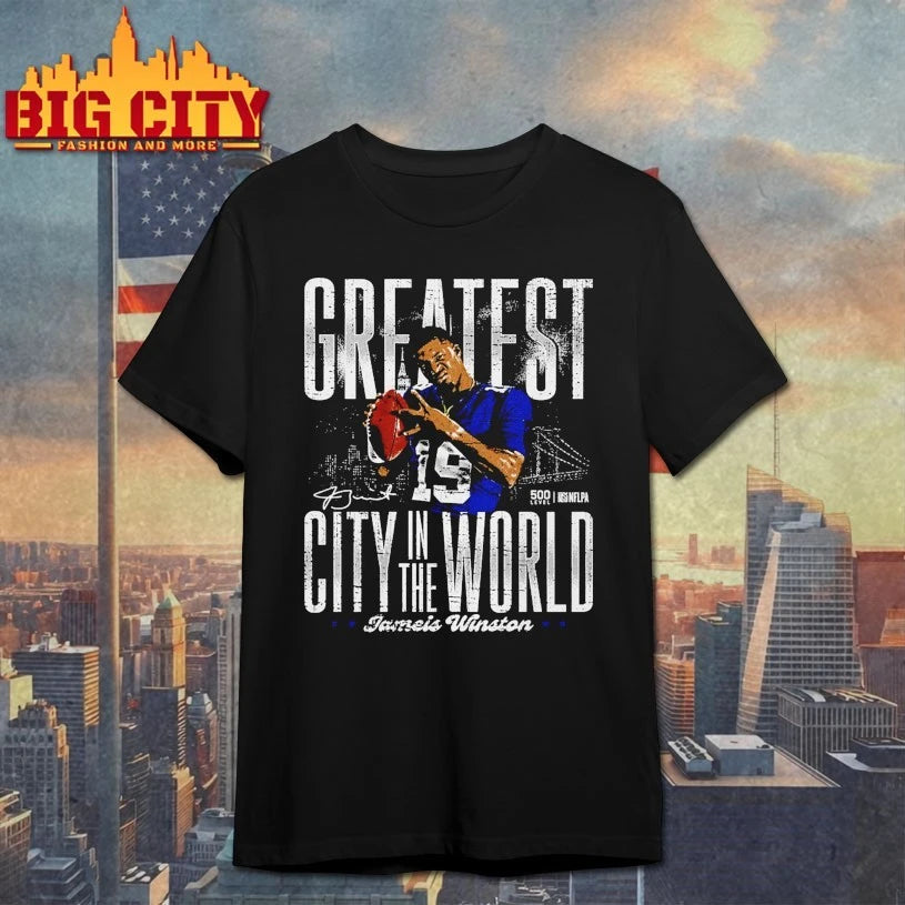 Jameis Winston New York Greatest City In The World  signature shirt