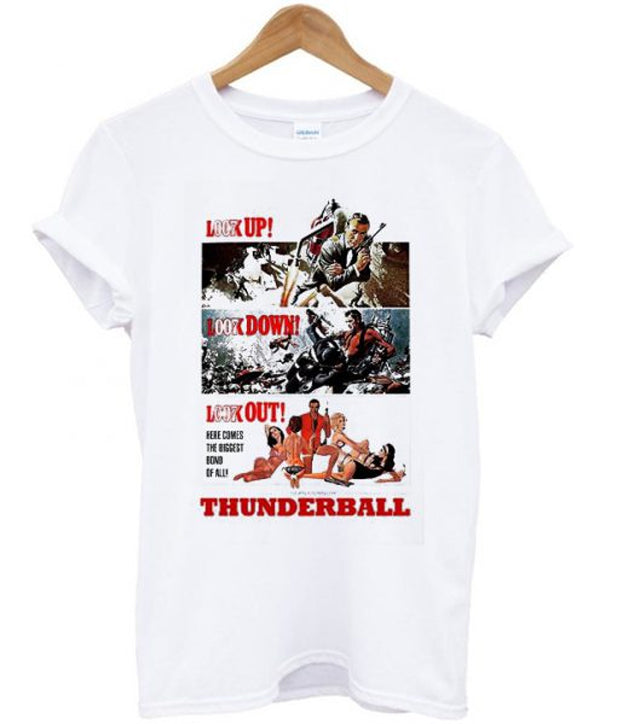 James Bond Thunderball T-shirt Hoodie, Sweatshirt | PureTeeCo.com
